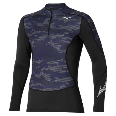 Manga Larga Mizuno Virtual Body G3 H/Z Hombre - Negros - Chile M378ADSRJI